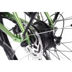 Elektrický bicykel Levit MUSCA URBAN HD Low 18" 28" 468Wh perleť zelená